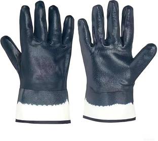 Donizard Coated Safety Hand Protection Work Gloves Oil Resistant Fuel Haulers Industrial Nitrile  Safety Gloves