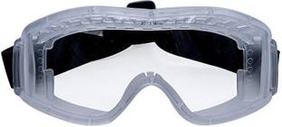 Mallcom Cirrus Clear Poly Carbonate UV Protected Flexible PVC Framed Safety Goggles (Pack of 1) Cirrus Clear Poly Carbonate UV Protected Flexible PVC Framed Safety Goggles (Pack of 1) Power Tool, Welding, Laboratory, Wood-working  Safety Goggle