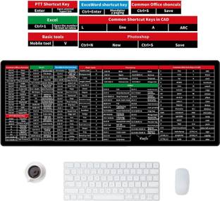 iYOGIzz Premium Keyboard Mat - Non-Slip, Waterproof, and Durable Desk Pad Combo Set