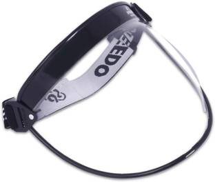 bio clear Full Face Black Safety Cover Goggle,Bubble Face Shield, Full Face Protector, Used as helmet Visor or in Laboratory, Wood-working, Power Tool, Blowtorch, Welding  Safety Goggle