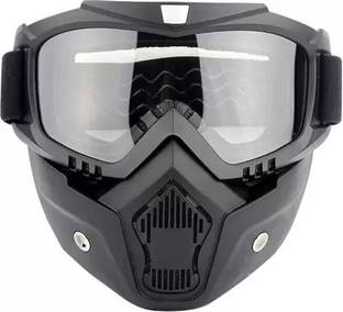 SRPHERE 6 BIKE HELMET GOGGLES WITH MAKS WHITE 200 Blowtorch  Safety Goggle
