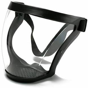 SHAKSHIIMPAX Transparent Face Shield Mask Transparent Face Shield Mask Blowtorch, Laboratory, Power Tool, Welding, Wood-working  Safety Goggle