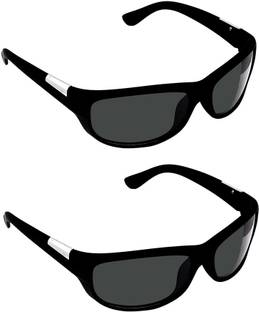 Ferretti 99% uv Protected (Pack of 2) Shield Sunglasses Power Tool, Welding, Blowtorch, Wood-working, Laboratory  Safety Goggle