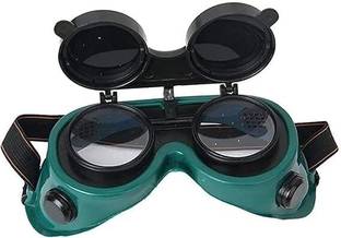 NILORO Heavy Duty Welding Goggles with Flip-up Lenses Welder Labour Protective Eyewear High Quality Heavy duty flipup Welding Safety Goggle Welding Safety Goggle Welding, Laboratory, Power Tool, Wood-working  Safety Goggle