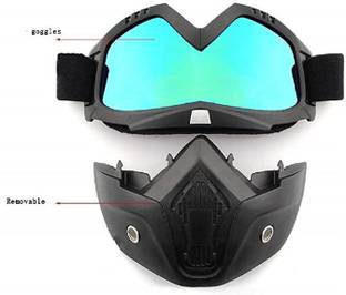 PAL CREATION MULTI 07 Bike Riding Face Mask, Face Shield Motorcycle Goggles Motorcycle Safety Visor