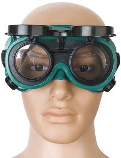lalith Heavy duty Goggles Welding Safety Goggle Pack of 2pc Heavy duty Goggles Welding Safety Goggle Blowtorch, Power Tool, Welding, Laboratory, Wood-working  Safety Goggle
