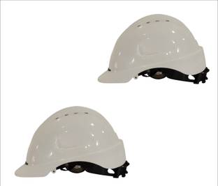 SAVIOUR Performing Ppe HPSAV-FR-SS1-W-2 Sure Safety Saviour Freedom Safety Helmet With Ratchet HDPE Type Construction Construction Helmet