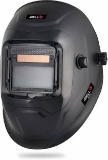 iBELL IBL WH630S Large Viewing Solar & Battery Powered Auto Darkening Welding Helmet , Adjustable Shade DIN 5-13, Grinding Mode, UV/IR Protection – for MIG, TIG, MMA Safety Cap