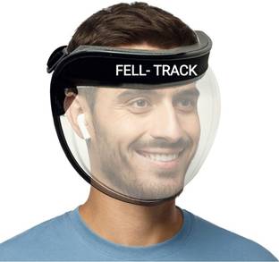 FELL-TRACK Bubble Face Shield Full Face Protector Safety Visibility for men women Safety Visor
