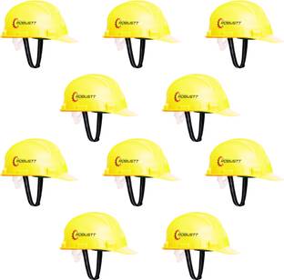 Robustt X Shree Jee Nape Type Adjusment-Safety Helmet,Protection for Outdoor Work X Shree Jee Manual Type Safety Helmet,Protection for Construction Work Safety Cap