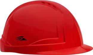 Perf YS0OR7R Construction Industrial Red Safety Helmet Construction Helmet