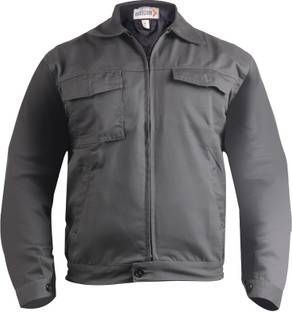Mallcom Kolding Grey Protective Workwear Jacket for Industrial Use(XL) Safety Jacket