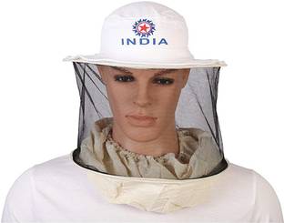 INDIGENOUS HONEY Bee veil bee cap white pack of 1 Safety Jacket