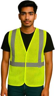 Uniformer UNIHVVEST1YLO Safety Jacket