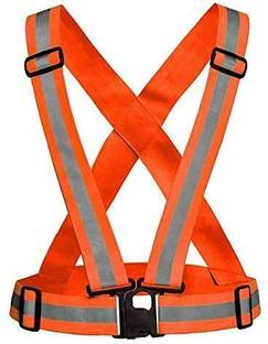Netigems ORANGE SAFETY BELT Safety Jacket