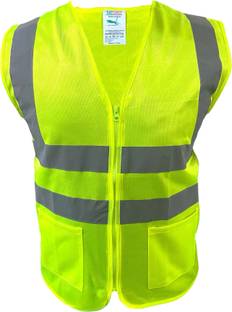 sicuro Cheetah Model Reflective jacket for road safety & construction Safety Jacket
