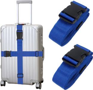 Kraptick Luggage Strap for Easy Identification, Multi-Functional Heavy Duty Suitcase Luggage Strap