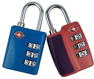 Hetkrishi TSA Approved Luggage Locks -3 Digit Combination Padlock Codes for Travel Bag Safety Lock