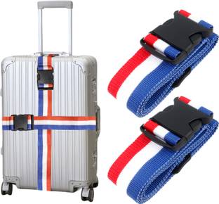 Kraptick Luggage Strap for Easy Identification, Multi-Functional Heavy Duty Suitcase Luggage Strap