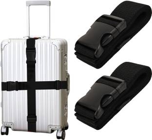 Kraptick Luggage Strap for Easy Identification, Multi-Functional Heavy Duty Suitcase Luggage Strap