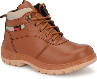 Kavacha Steel Toe Leather Safety Shoe