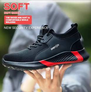 trapsy Steel Toe Mesh Safety Shoe