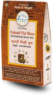 PAHAD KI SANJEEVNI PAHADI PISI NOON (RED CHILLI -GARLIC FLAVOUR SALT) Rock Salt