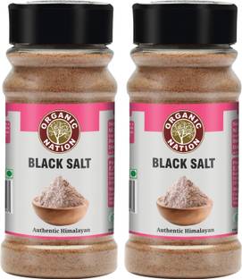 Organic Nation Black Salt | Kala Namak | Natural Digestive Salt | Rich in Minerals Black Salt