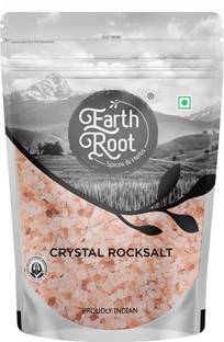 EARTHROOT Crystal Rock Salt | Himalayan Pink Salt Cooking | 500g (Pack of 1) Rock Salt