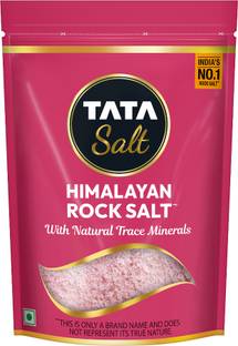 Tata Salt Himalayan Rock Pink Salt, With Natural Trace Minerals, Premium Rock Salt