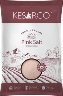 KESARCO Pink Salt, Rich in Iron, Potassium and Calcium Himalayan Pink Salt