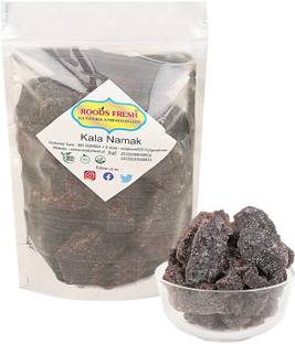 Roods Fresh Whole Natural Himalayan Black Salt Crystals | Kala Namak Whole | Black Salt Rock Salt