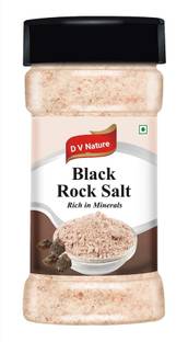 DV Nature Himalayan Black Salt (Kala Namak) Black Salt (250 g) Black Salt