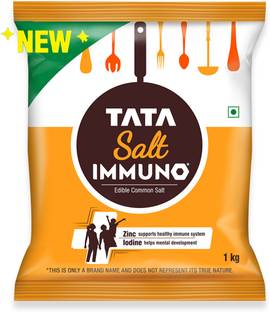 Tata Salt Immuno, Goodness of Zinc & Iodine, Zinc Helps Support Immunity Iodized Salt
