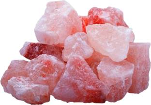 Khyati Naturals Pink Himalayan Rock Salt Chunks | Sendha Namak | Healthy for Cooking & Fasting Sea Salt