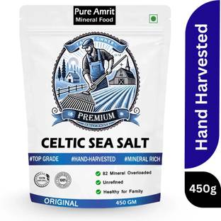 LibidSafe Celtic Sea Salt for Cooking | Hand-Harves Sel gris Namak | Rich in 82 Minerals Celtic Salt