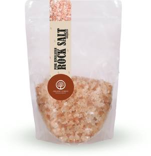 organic forest Pink Rock Salt granules, 1kg Himalayan Pink Salt