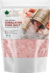 Bliss of Earth Himalayan Pink Salt Non Iodised Rock Salt For weight management &Healthy Cooking Himalayan Pink Salt