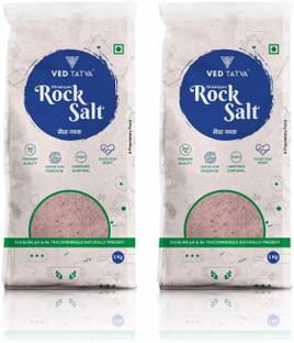 VED TATVA Himalayan rock salt (Sendha Namak) Pack of 2 Rock Salt