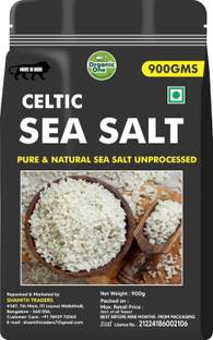 Organic One Natural Celtic Sea Salt–900g|Unprocessed & Pure | 100% Organic, Rich in Minerals Sea Salt