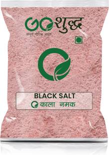 Goshudh Best Quality Black Salt 400Gm (Pack Of 1) Kala Namak Black Salt