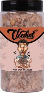 Veedint Pink Salt Granules 400 gm | Sendha Namak | Mineral-rich Salt for Healthy Cooking Himalayan Pink Salt