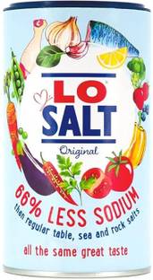 Lo Salt Original 66% Les Sodium Than Regular Table, Sea And Rock Salts Sea Salt