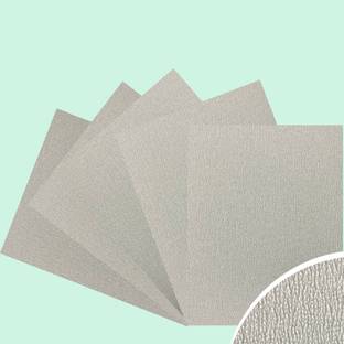 Color Zebra CZ Grit 320 Non Loading Sanding Paper With Minimal Clogging (Pack Of 5 Sheet) Silicon Carbide Sandpaper