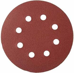 Najmii Round Sand Paper Backup Disc 5 Inch for Orbital Sander 320 Grit 50 Pcs Aluminum Oxide Sandpaper