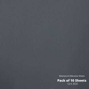 Color Zebra Water Proof SAND PAPER Grit Size 800 .Pack of 10 Sheets of Latex Silicon Carbide Sandpaper