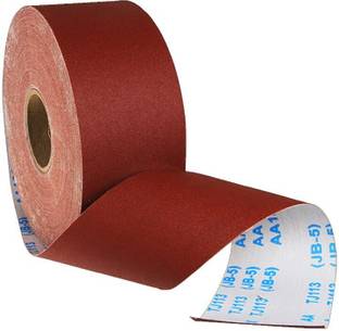 Digital Craft 100mm Emery Cloth Roll Polishing Sandpaper Grinding Tools Metalworking #60 Grit 50 Meter Cloth Aluminum Oxide Sandpaper