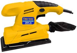 PRO TOOLS 12000 RPM, 240W, 90x187mm Aluminium Base Corded Electric 2091-A 5 inch Random Orbital Sander