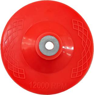LXMI 5 inch PVC DISC PLASTIC BACKING PAD PVC PAD With more Flexibility (Pack of 10) 5 inch Disc Sander