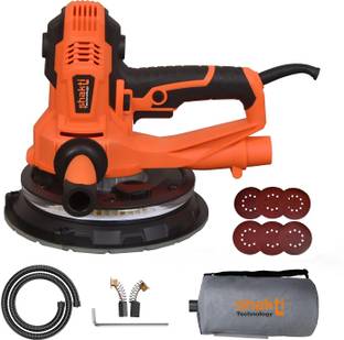 shakti Technology DS-11 800W Dry Wall Sander with Dust Collecting Bag 7 inch Random Orbital Sander